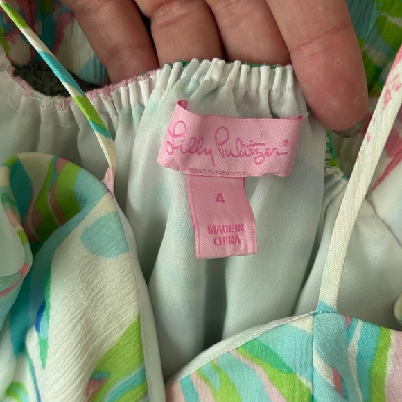 Lilly Pulitzer Pastel Strappy Dress - Picture 2 of 3